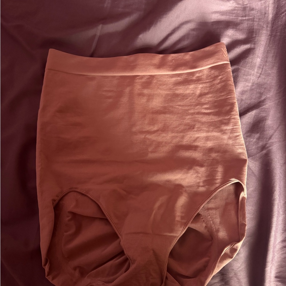 Victoria's Secret High-Waisted Shapewear in Tan